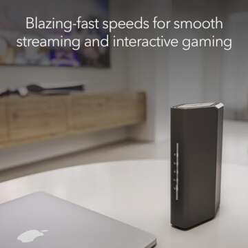 NETGEAR Nighthawk RS90 Router - WiFi 7, Fast Speeds up to 3.6 Gbps