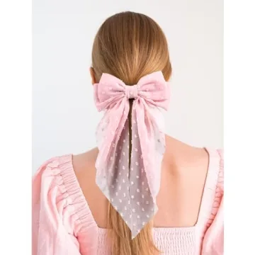 Stylish CEELGON Large Hair Bows Set for Women
