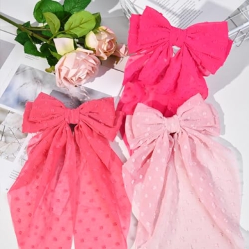Stylish CEELGON Large Hair Bows Set for Women