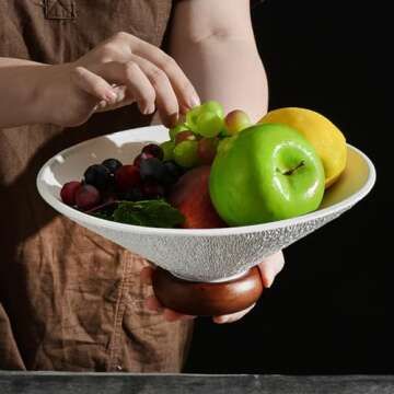 Muziuo Ceramic 34oz Ramen & Serving Bowl Decorative Gift