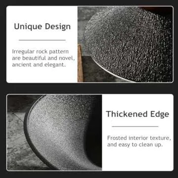 Muziuo Ceramic 34oz Ramen & Serving Bowl Decorative Gift