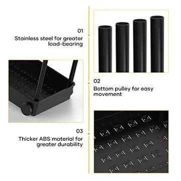 Cicilyna Under Sink Organizer, Stylish & Multi-Purpose