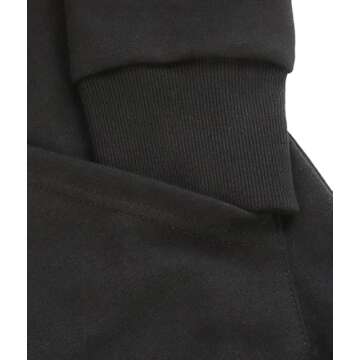 MAJECLO Women's Comfy Lightweight Oversized Zip Up Hoodie Sweatshirt (X-Large, Oversized_Black)