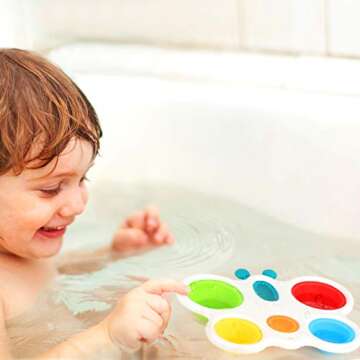 Pop Fidget Toys Handheld Game for Teens, Push Bubble Light up Puzzle Game Machine & Best Gifts for Kids, Quick Push Games Educational Sensory Toys, Stress Relief Party Favors Toy Age 3 -12