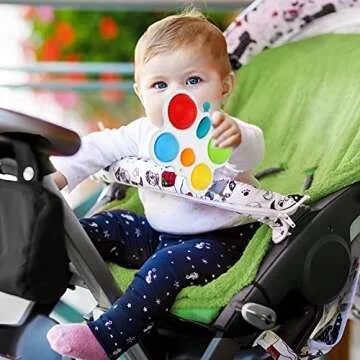 Pop Fidget Toys Handheld Game for Teens, Push Bubble Light up Puzzle Game Machine & Best Gifts for Kids, Quick Push Games Educational Sensory Toys, Stress Relief Party Favors Toy Age 3 -12