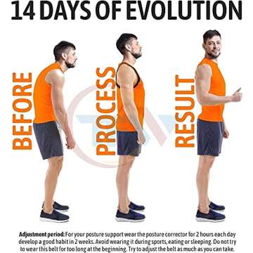 Comfortable & Discreet Back Posture Corrector for All