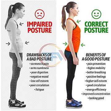 Comfortable & Discreet Back Posture Corrector for All