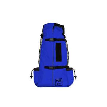 K9 Sport Sack Air Forward Facing Backpack Blue Dog Carrier, 11" L X 9" W X 19" H, Medium, Blue/Black