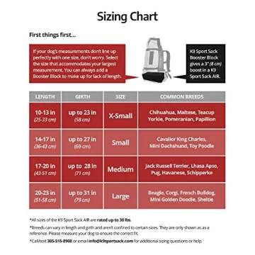 K9 Sport Sack Air Forward Facing Backpack Blue Dog Carrier, 11" L X 9" W X 19" H, Medium, Blue/Black