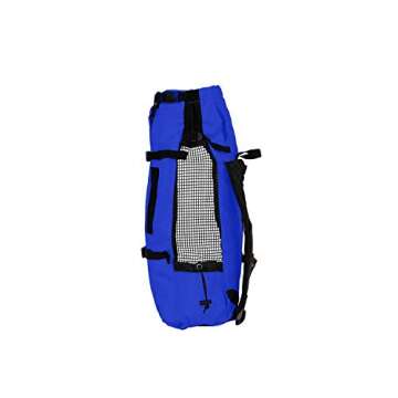K9 Sport Sack Air Forward Facing Backpack Blue Dog Carrier, 11" L X 9" W X 19" H, Medium, Blue/Black
