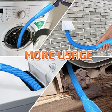 PetOde Dryer Vent Cleaner Kit - Lint Remover Attachment