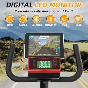 Vanswe Recumbent Exercise Bike for Adults Seniors - For Home Workout with 16 Levels Resistance, 380 ...