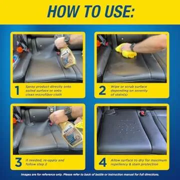Rain-X Leather Cleaner & Conditioner for Cars - 16 Fl Oz