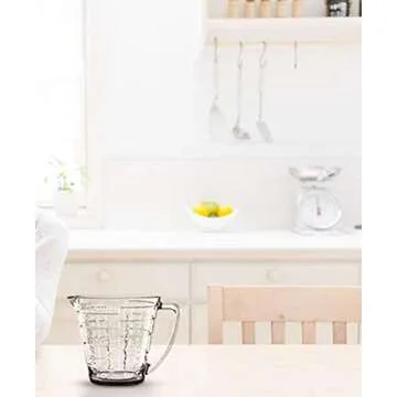 Palais Glassware Glass Liquid Measuring Cup - Up to 4 Cups (Clear)