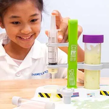 Thames & Kosmos Ooze Labs: Alien Slime Lab Science Experiment Kit & Lab Setup, 10 Experiments with Slime | A Parents' Choice Recommended Award Winner