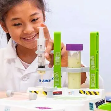 Thames & Kosmos Ooze Labs: Alien Slime Lab Science Experiment Kit & Lab Setup, 10 Experiments with Slime | A Parents' Choice Recommended Award Winner