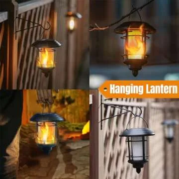 Dynaming Solar Flame Torch Lights - Flameless Outdoor Decor