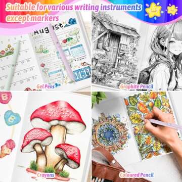 2-Pack Hardcover Blank Books, 60 Pages 6"x8" Blank Note for Kids to Write Stories, 100GSM DIY Calendar Hard Notebooks, White Writing Drawing Sketchbook Bulk, Scrapbook Journal Office School Supplies