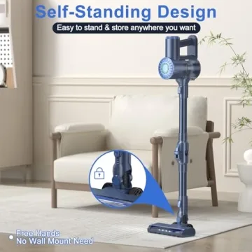 Cordless Vacuum Cleaner with Powerful Suction