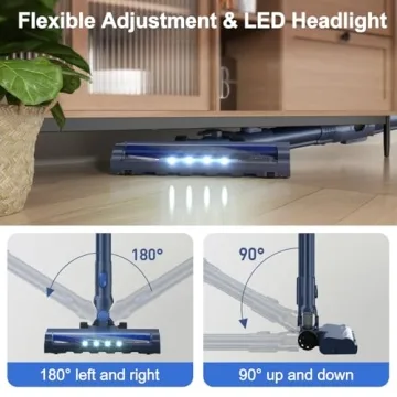 Cordless Vacuum Cleaner with Powerful Suction