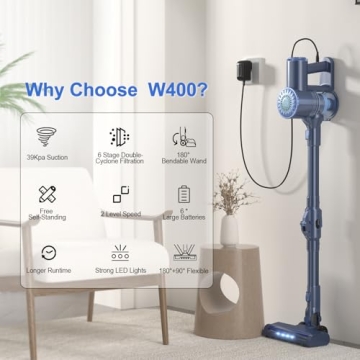 Cordless Vacuum Cleaner with Powerful Suction