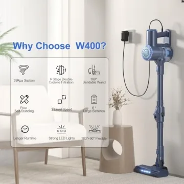Cordless Vacuum Cleaner with Powerful Suction