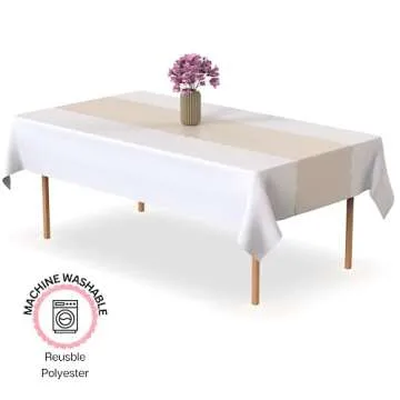 Swanoo Scallop Table Runners - Vibrant & Washable Decor