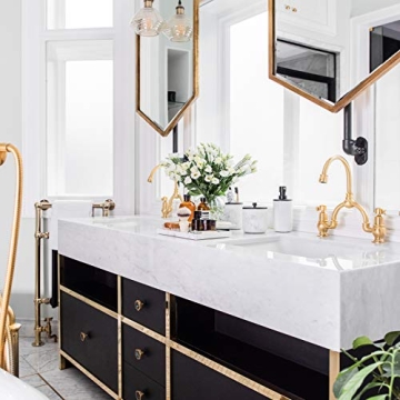 L'MKI White Vanity Tray, Rectangular, Matte Finish