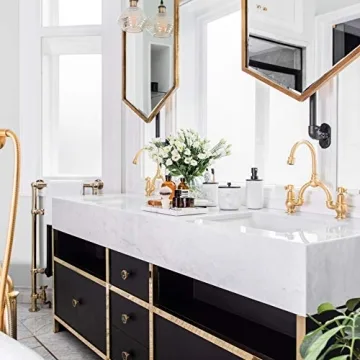 L'MKI White Vanity Tray, Rectangular, Matte Finish