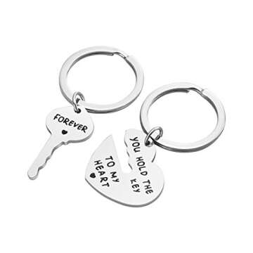 Couple Keychains Set - Perfect for Love and Gifting
