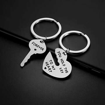 Couple Keychains Set - Perfect for Love and Gifting