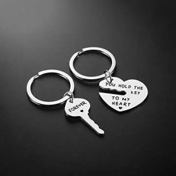 Couple Keychains Set - Perfect for Love and Gifting