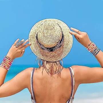 Colorful Heishi Bracelets Set - Summer Surf Style Jewelry
