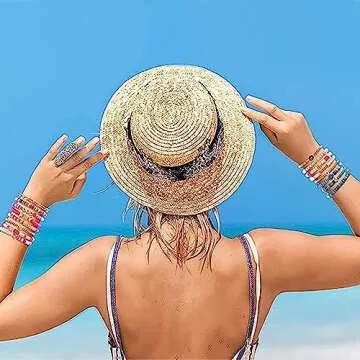 Colorful Heishi Bracelets Set - Summer Surf Style Jewelry