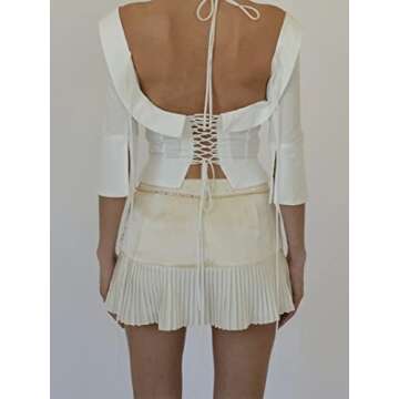 Women Y2k Vintage Low Waist Jean Skirts Aesthetic Retro Denim Mini Skirt Harajuku A-line Skirts Trendy Streetwear