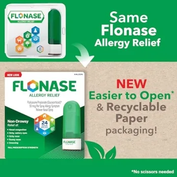 Flonase Allergy Relief Nasal Spray - 24-Hour Non-Drowsy Relief