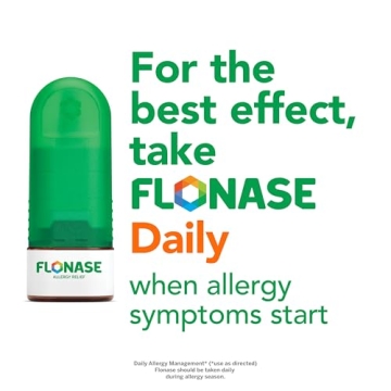 Flonase Allergy Relief Nasal Spray - 24-Hour Non-Drowsy Relief