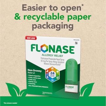 Flonase Allergy Relief Nasal Spray - 24-Hour Non-Drowsy Relief