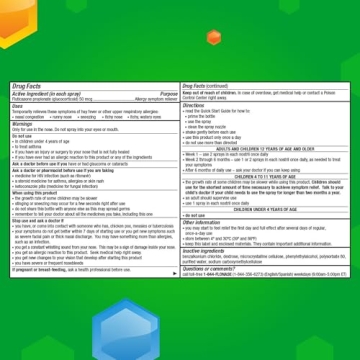 Flonase Allergy Relief Nasal Spray - 24-Hour Non-Drowsy Relief