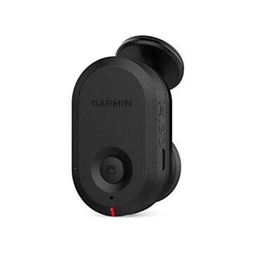 Garmin Dash Cam Mini - Compact 1080P Dash Camera with Wi-Fi Connectivity and Automatic Incident Dete...