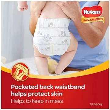 Huggies Little Snugglers Size 1 Diapers - Ultimate Comfort