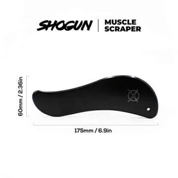 Shogun Sports Muscle Scraper Massager Tool - Guasha Tool for Muscle Relaxation, Physical Therapy, My...
