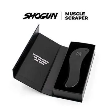 Shogun Sports Muscle Scraper Massager Tool - Guasha Tool for Muscle Relaxation, Physical Therapy, Myofascial Releaser, Deep Tissue Improved Mobility & Muscle Recovery