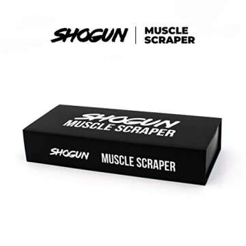 Shogun Sports Muscle Scraper Massager Tool - Guasha Tool for Muscle Relaxation, Physical Therapy, Myofascial Releaser, Deep Tissue Improved Mobility & Muscle Recovery