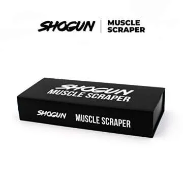Shogun Sports Muscle Scraper Massager Tool - Guasha Tool for Muscle Relaxation, Physical Therapy, Myofascial Releaser, Deep Tissue Improved Mobility & Muscle Recovery