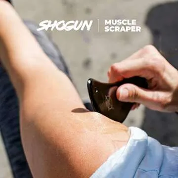 Shogun Sports Muscle Scraper Massager Tool - Guasha Tool for Muscle Relaxation, Physical Therapy, Myofascial Releaser, Deep Tissue Improved Mobility & Muscle Recovery