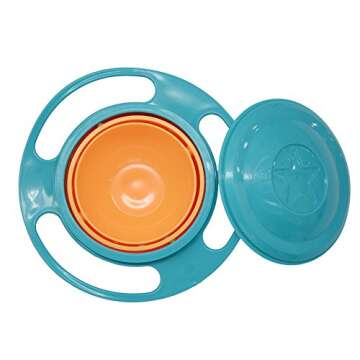 Song Qing Gyro Bowl 360° Spill-Proof Magic Feeding Solution