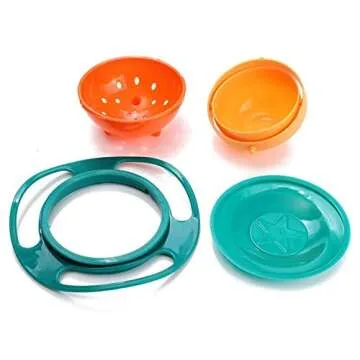 Song Qing Gyro Bowl 360° Spill-Proof Magic Feeding Solution