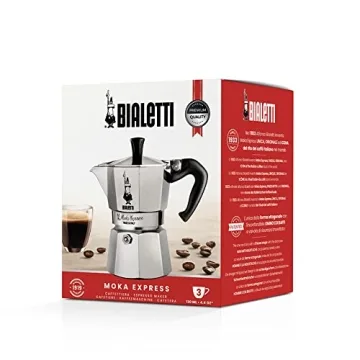 Bialetti Moka Express Stovetop Coffee Maker 3 Cups