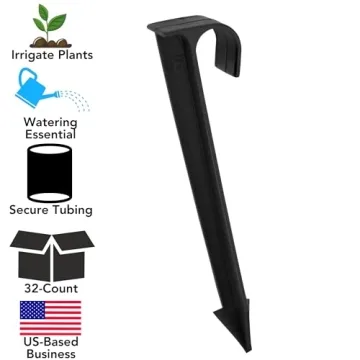 Harrier Hardware 1/2-Inch Irrigation Anchor Stakes - 32-Pack
